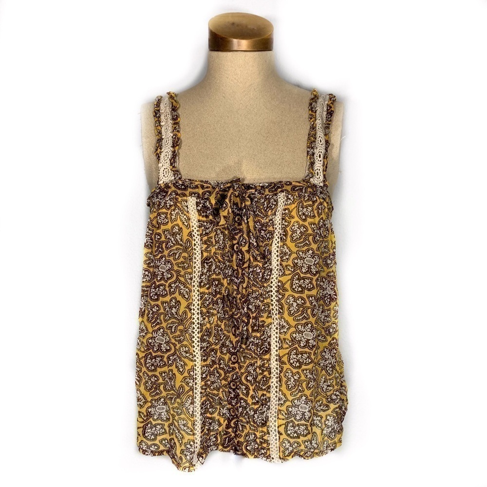 Anthropologie Sheer Tank